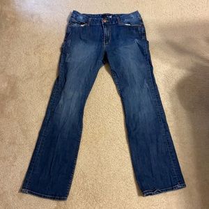 Seven7 Bootcut Distressed Jean 12